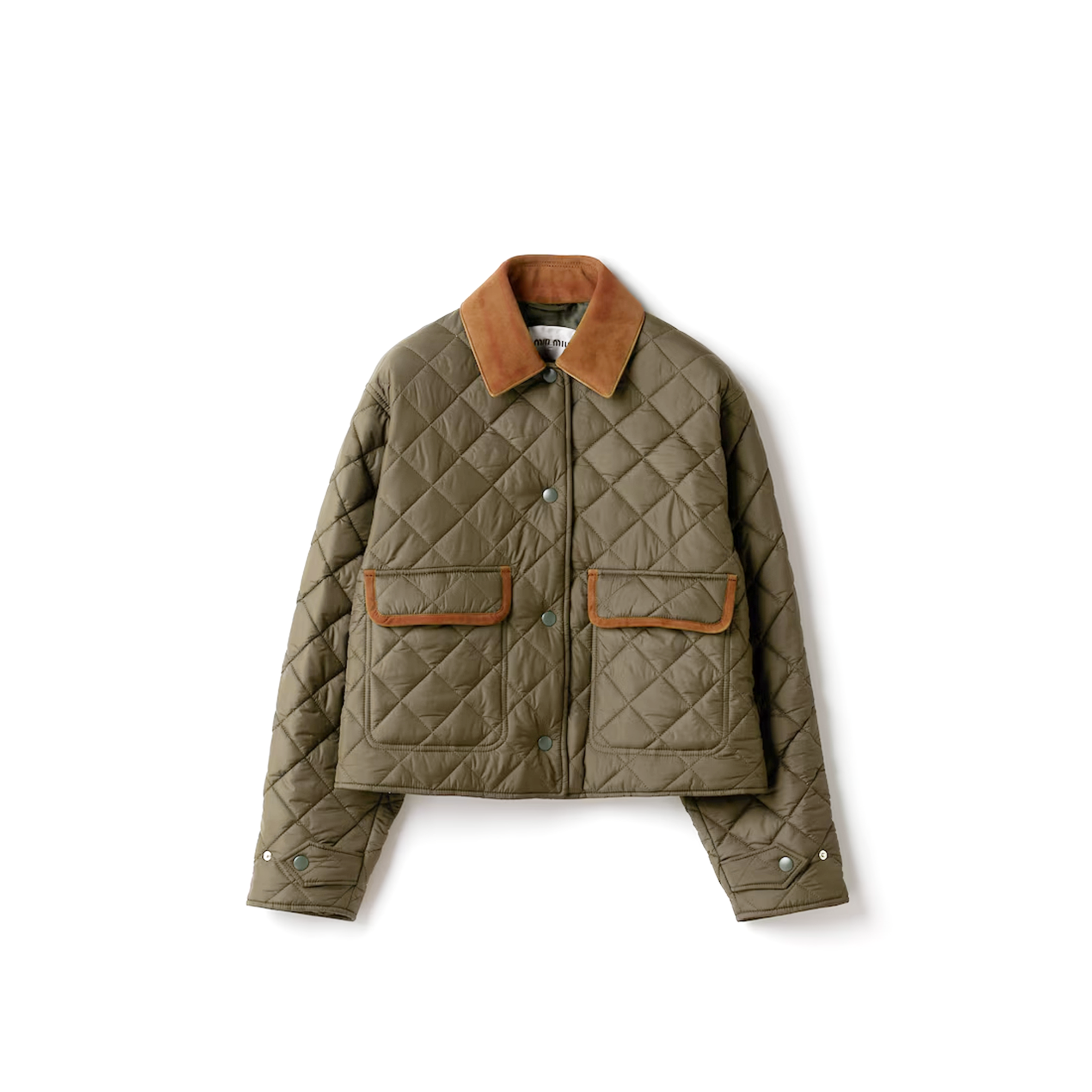 M1v M1v quilted technical pongÉ blouson jacket ml1310